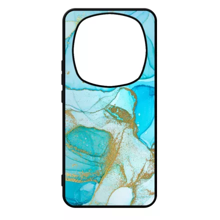 Ocean Blue Gold marvanyos marvany mintas Xiaomi Redmi Note Pro 14 5G / Redmi Note 14 Pro Plus 5G tok