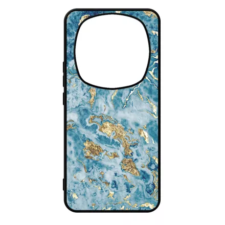 Blue Gold marvanyos marvany mintas Xiaomi Redmi Note Pro 14 5G / Redmi Note 14 Pro Plus 5G tok