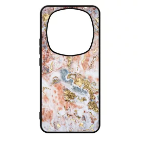 Pinkish and Gold marvanyos marvany mintas Xiaomi Redmi Note Pro 14 5G / Redmi Note 14 Pro Plus 5G tok