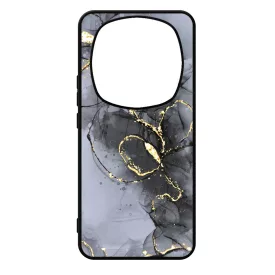 Golden Black marvanyos marvany mintas hatás Xiaomi Redmi Note Pro 14 5G / Redmi Note 14 Pro Plus 5G tok