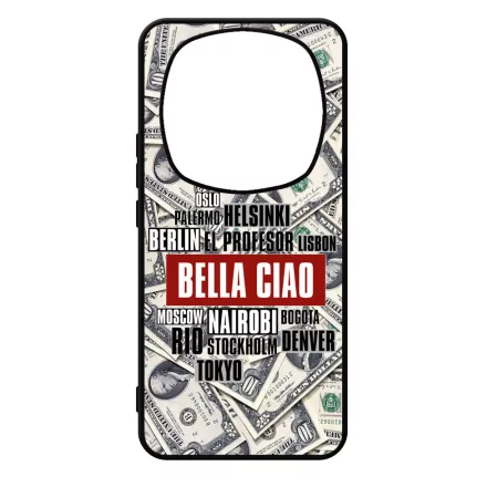 Bella Ciao MONEY nagypenzrablas lacasadepapel Xiaomi Redmi Note Pro 14 5G / Redmi Note 14 Pro Plus 5G tok