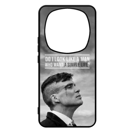 Tommy Shelby simple life idezet peaky blinders Xiaomi Redmi Note Pro 14 5G / Redmi Note 14 Pro Plus 5G tok