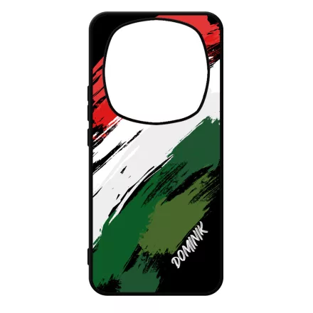 Kerd a neveddel - Magyar Zaszlo Xiaomi Redmi Note Pro 14 5G / Redmi Note 14 Pro Plus 5G tok