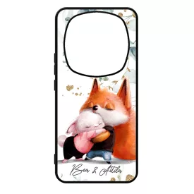 Kerd a neveddel - Nyuszi es Roka - osz Xiaomi Redmi Note Pro 14 5G / Redmi Note 14 Pro Plus 5G tok