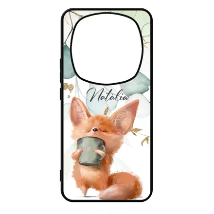 Kerd a neveddel - Fox Coffee - osz Xiaomi Redmi Note Pro 14 5G / Redmi Note 14 Pro Plus 5G tok