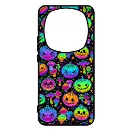 Pumpkin and Mushrooms - Halloween Xiaomi Redmi Note Pro 14 5G / Redmi Note 14 Pro Plus 5G tok