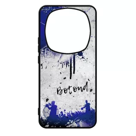 Kerd a neveddel BLUE kezilabda mintas Xiaomi Redmi Note Pro 14 5G / Redmi Note 14 Pro Plus 5G tok