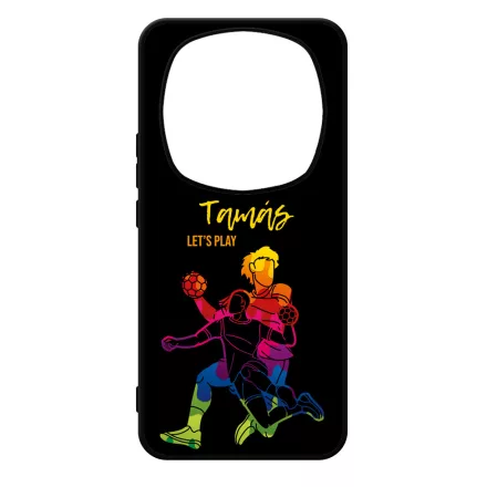 Kerd a Neveddel FOR HIM kezilabda mintas Xiaomi Redmi Note Pro 14 5G / Redmi Note 14 Pro Plus 5G tok