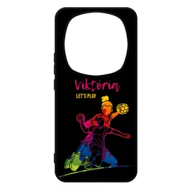 Kerd a Neveddel FOR HER kezilabda mintas Xiaomi Redmi Note Pro 14 5G / Redmi Note 14 Pro Plus 5G tok