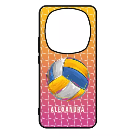 Kerd a neveddel Csajos Roplabda mintas Xiaomi Redmi Note Pro 14 5G / Redmi Note 14 Pro Plus 5G tok