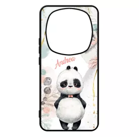 Édes kis Panda - Téli mintás Xiaomi Redmi Note Pro 14 5G / Redmi Note 14 Pro Plus 5G tok