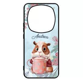 Kakaós hörcsög - Téli mintás Xiaomi Redmi Note Pro 14 5G / Redmi Note 14 Pro Plus 5G tok