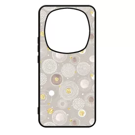 Csodaszép Aranyló téli mintás Xiaomi Redmi Note Pro 14 5G / Redmi Note 14 Pro Plus 5G tok