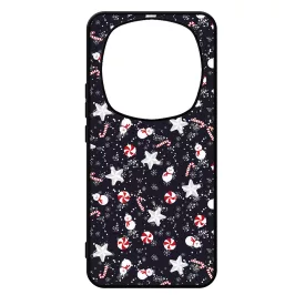 Cuki karácsonyi díszek mintás Xiaomi Redmi Note Pro 14 5G / Redmi Note 14 Pro Plus 5G tok