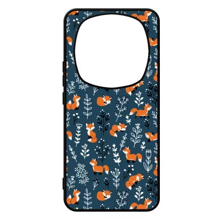 Cuki kis róka mintás Xiaomi Redmi Note Pro 14 5G / Redmi Note 14 Pro Plus 5G tok