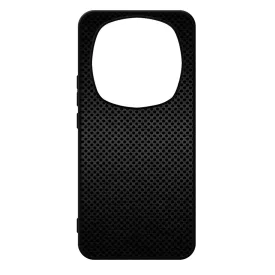 Speaker fekete metál mintás Xiaomi Redmi Note Pro 14 5G / Redmi Note 14 Pro Plus 5G tok