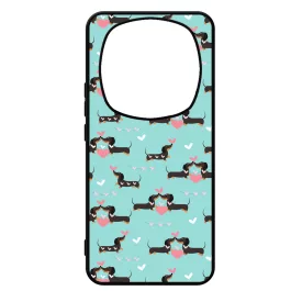 Tündéri kis tacsi kutya mintás Xiaomi Redmi Note Pro 14 5G / Redmi Note 14 Pro Plus 5G tok