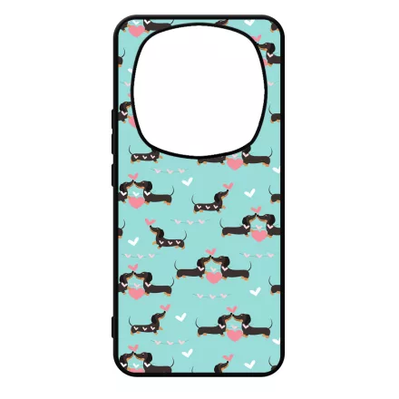 Tündéri kis tacsi kutya mintás Xiaomi Redmi Note Pro 14 5G / Redmi Note 14 Pro Plus 5G tok