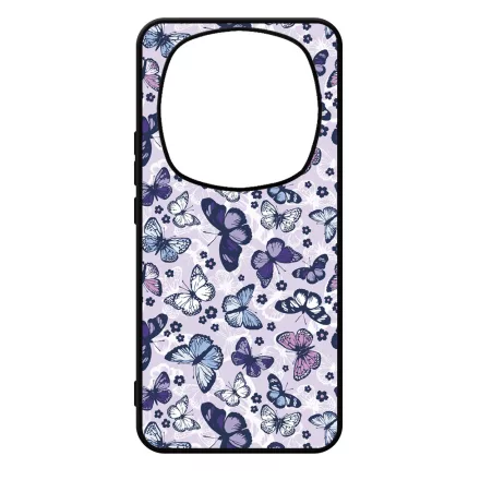 Gyonyoru lila pillangok Xiaomi Redmi Note Pro 14 5G / Redmi Note 14 Pro Plus 5G tok