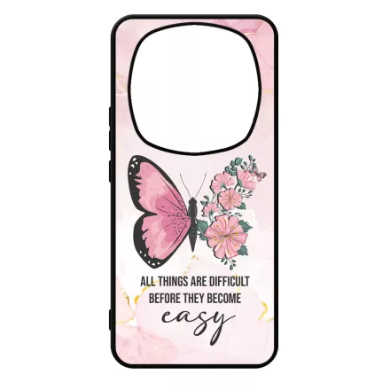 Pillango viragos motivacios Xiaomi Redmi Note Pro 14 5G / Redmi Note 14 Pro Plus 5G tok