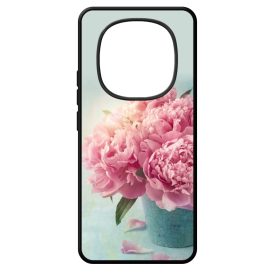 virágos tavaszi vintage rózsaszín rózsás Xiaomi Redmi Note Pro Plus 15 5G tok