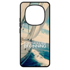 Minden nap egy új kezdet vitorlás tenger nyár Xiaomi Redmi Note Pro Plus 15 5G tok