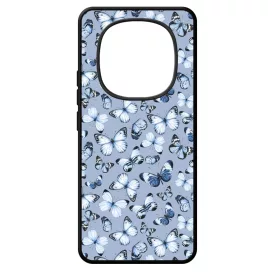 Szepseges kek pillangok Xiaomi Redmi Note Pro Plus 15 5G tok