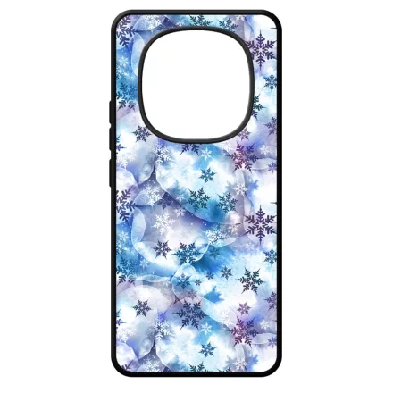 Téli Szépséges Hópihe mintás Xiaomi Redmi Note Pro 15 5G tok