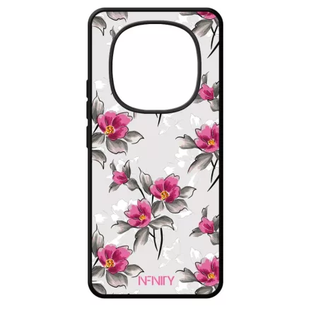 Szépséges pink virágok Xiaomi Redmi Note Pro 15 5G tok