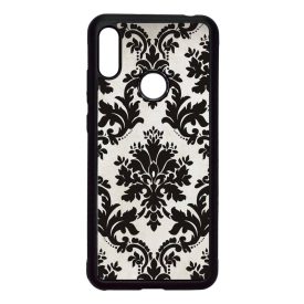 vintage fekete fehér Xiaomi Redmi Note 7 fekete tok