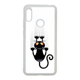 kapaszkodó macska macskás cica cicás Xiaomi Redmi Note 7 átlátszó tok