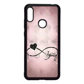 csajos lila infinity infinitis végtelen Xiaomi Redmi Note 7 fekete tok