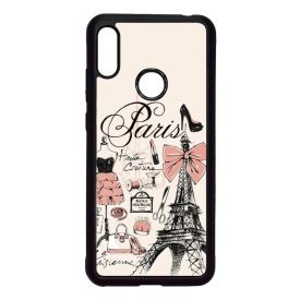 paris párizs eiffel torony tornyos Xiaomi Redmi Note 7 fekete tok