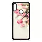 virágos tulipános tavaszi Xiaomi Redmi Note 7 átlátszó tok