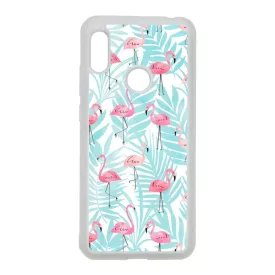 Flamingo Pálmafa nyár Xiaomi Redmi Note 7 átlátszó tok