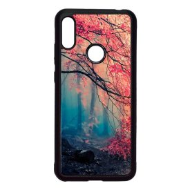 őszi erdős falevél természet Xiaomi Redmi Note 7 fekete tok