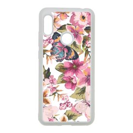 pillangós lepkés virág mintás Xiaomi Redmi Note 7 átlátszó tok