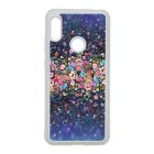 virágos tavaszi art Xiaomi Redmi Note 7 fekete tok