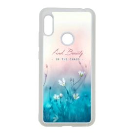 virágos tavaszi art Xiaomi Redmi Note 7 átlátszó tok