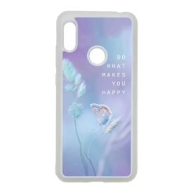 virágos tavaszi pillangós lepkés Xiaomi Redmi Note 7 átlátszó tok