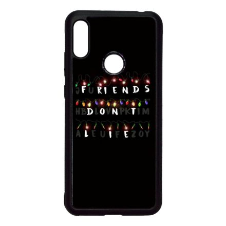 Friends dont lie - stranger things Xiaomi Redmi Note 7 fekete tok