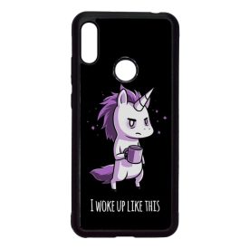 Unikornis - morcos reggel unicorn egyszarvú Xiaomi Redmi Note 7 fekete tok