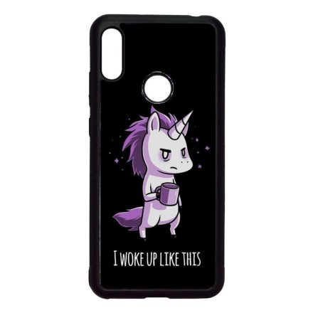 Unikornis - morcos reggel unicorn egyszarvú Xiaomi Redmi Note 7 fekete tok