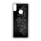 Elegant Matyó - Black magyar mintás hungarian folk Xiaomi Redmi Note 7 fekete tok