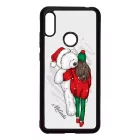 Kérd a neveddel - Lány & Maci - csajos karácsony Xiaomi Redmi Note 7 tok