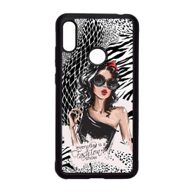 Fashion Show Girl Wild Beauty Csajos Allat mintas Xiaomi Redmi Note 7 tok