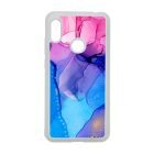 Blue Pink Gradient Ink kek rozsaszin marvanyos Xiaomi Redmi Note 7 tok