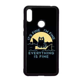 ezek csak cápák this is fine Xiaomi Redmi Note 7 tok