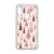Rózsaszín karácsonyi fenyőfa mintás Xiaomi Redmi Note 7 tok
