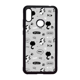 Mrrr Cuki Cica mintás Xiaomi Redmi Note 7 tok